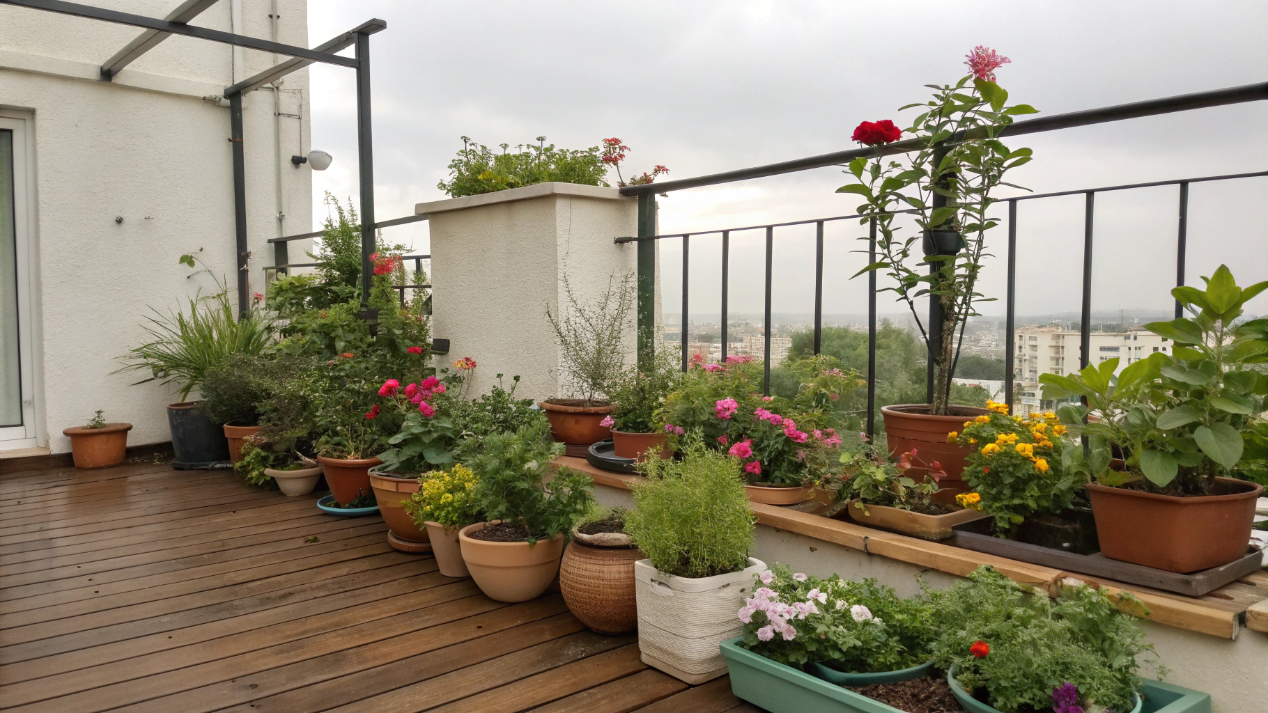 Вибір рослин для балконного саду